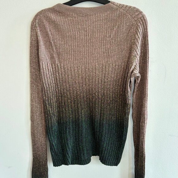 Acne Studios Rasha Mouline Space Dye Sweater Pink Green Size M - Picture 6 of 6